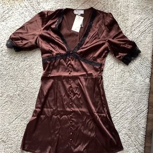 2 Rihoas v-neck dresses. TAGS ON.